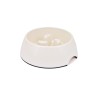COMEDERO SLOWER BLANCO 22cm - 600ml  NS