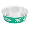 COMEDERO BLOSSOM VERDE14CM-500ML