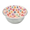 COMEDERO INOX HUELLA MULTICOLOR 950ML NS