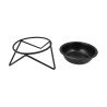 COMEDERO INOX CON SOPORTE 475ml