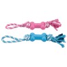 HUESO  VERTICAL CON CUERDA BICOLOR 32cm. 95-105gr. (UMV 4uds)