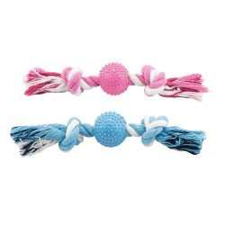 PELOTA PINCHOS EN CUERDA BICOLOR 23cm. 85-95gr. (UMV 4uds.) NS