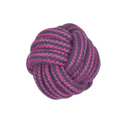 PELOTA CUERDA DENTAL BICOLOR 7,5cm-145gr (UMV 6uds) NS