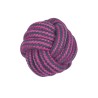 PELOTA CUERDA DENTAL BICOLOR 7,5cm-145gr (UMV 6uds) NS