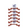 RISTRA CUERDA DENTAL BICOLOR 25cm-80gr NARANJA (UMV 6uds) NS
