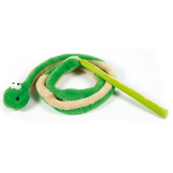SERPIENTE PELUCHE CON VARA 137cm. (UMV 4uds.) NS
