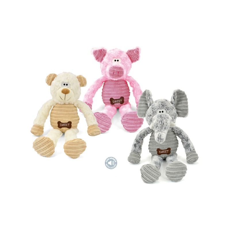 SWEET ANIMALS 37cm (U.M.V. 3UDS.) NS