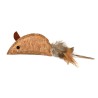 RATON DE CORCHO CON PLUMA 9cm (U.M.V 3uds) NS