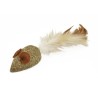 RATON CATNIP CON PLUMA 5cm (U.M.V 3uds)