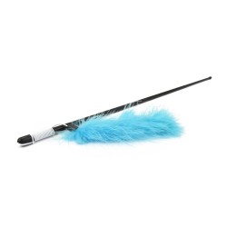 VARA CON PLUMA COLORES 48CM (U.M.V 4uds)