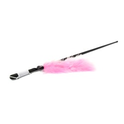 VARA CON PLUMA COLORES 48CM (U.M.V 4uds)