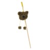 VARA CON PELUCHE OSITO 45CM (U.M.V 3uds)