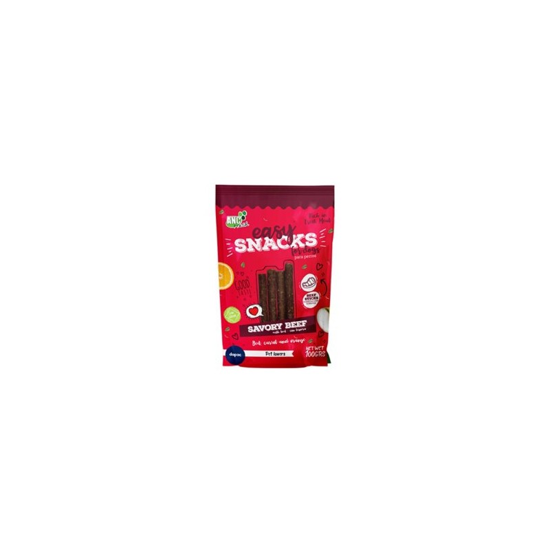 EASY SNACKS SAVORY BEEF (barritas ternera)100 gr (25 uds)