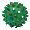 PELOTA VINILO CON PUNTITAS DE COLORES 10cm