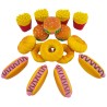 TOY BOX FAST FOOD 42uds.