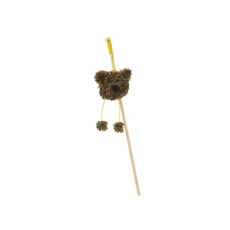 VARA CON PELUCHE OSITO 45CM (U.M.V 3uds)
