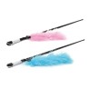 VARA CON PLUMA COLORES 48CM (U.M.V 4uds)