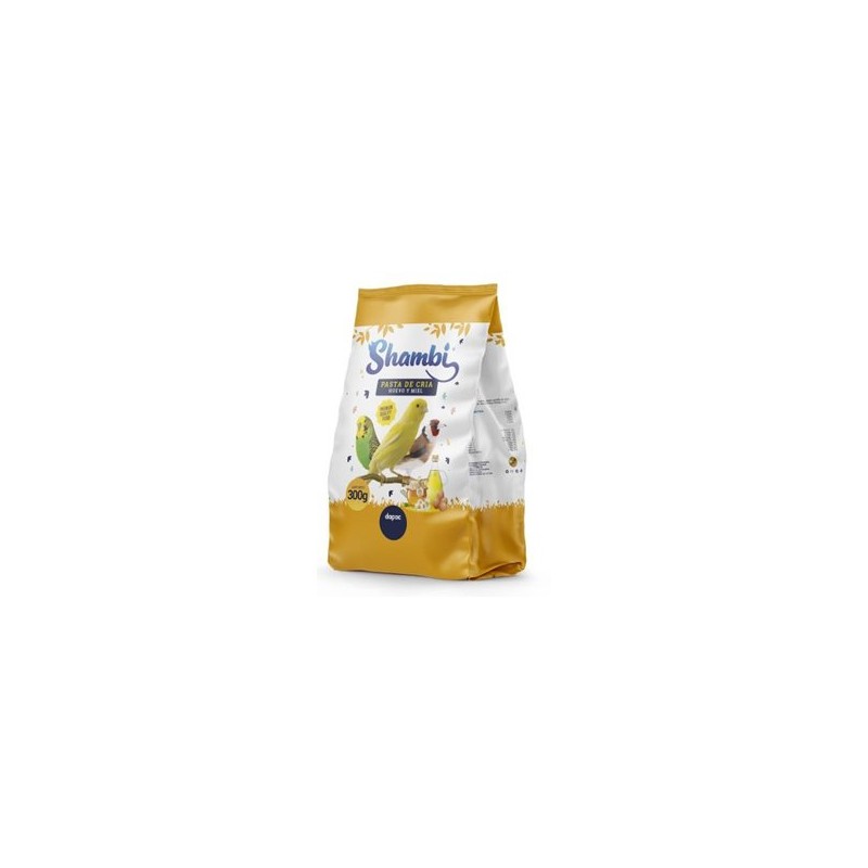 SHAMBI PASTA DE CRIA HUEVO Y MIEL 300 gr.