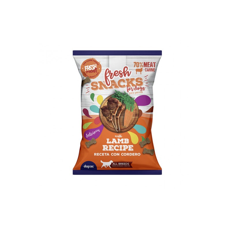 FRESH SNACKS CORDERO 70gr (25 uds)