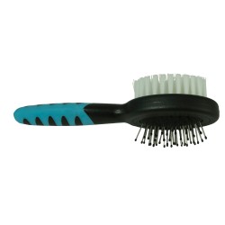 MINI CEPILLO DOBLE PEQUE MASCOTA DOG BARBER