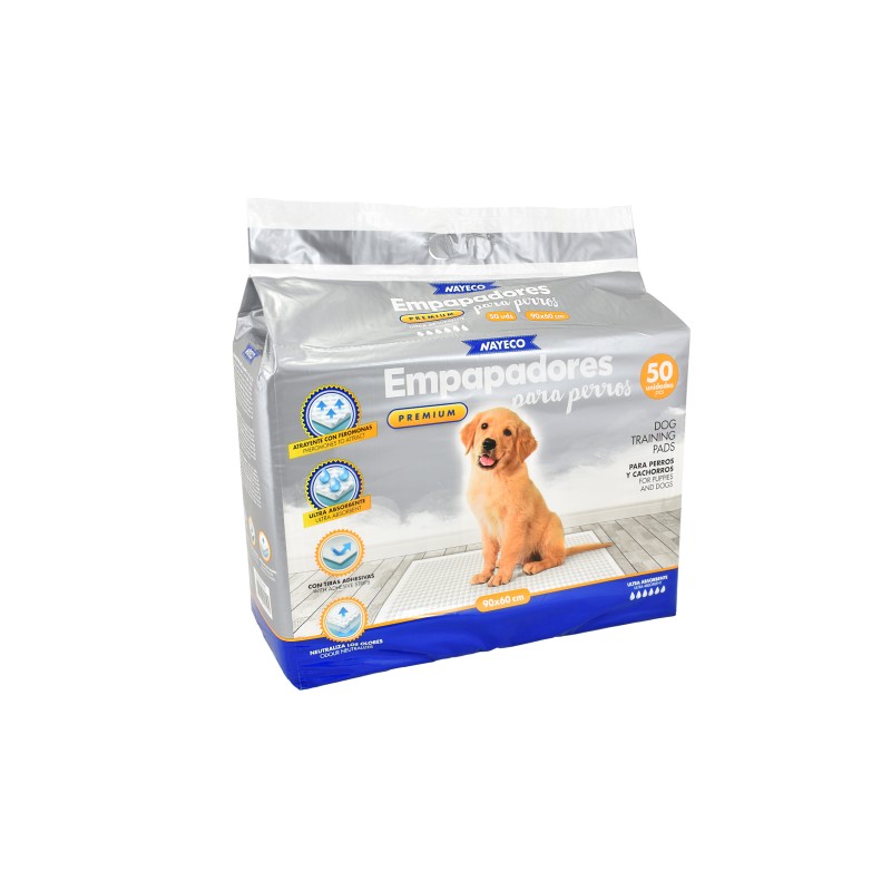 EMPAPADORES PREMIUM C/FEROMONAS 90x60cm 50uds NS