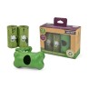 PORTABOLSAS RECLICADO+2 ROLLOS 15 BOLSAS (aroma lavanda)