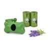 PORTABOLSAS RECLICADO+2 ROLLOS 15 BOLSAS (aroma lavanda)