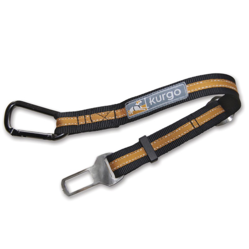 KURGO ADAPTADR CINTURON DE SEGURIDAD NEGRO/NARANJA