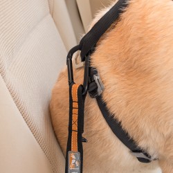 KURGO ADAPTADR CINTURON DE SEGURIDAD NEGRO/NARANJA