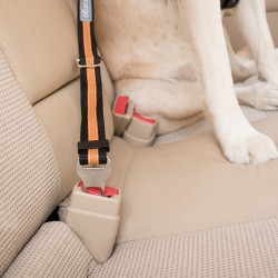 KURGO ADAPTADR CINTURON DE SEGURIDAD NEGRO/NARANJA