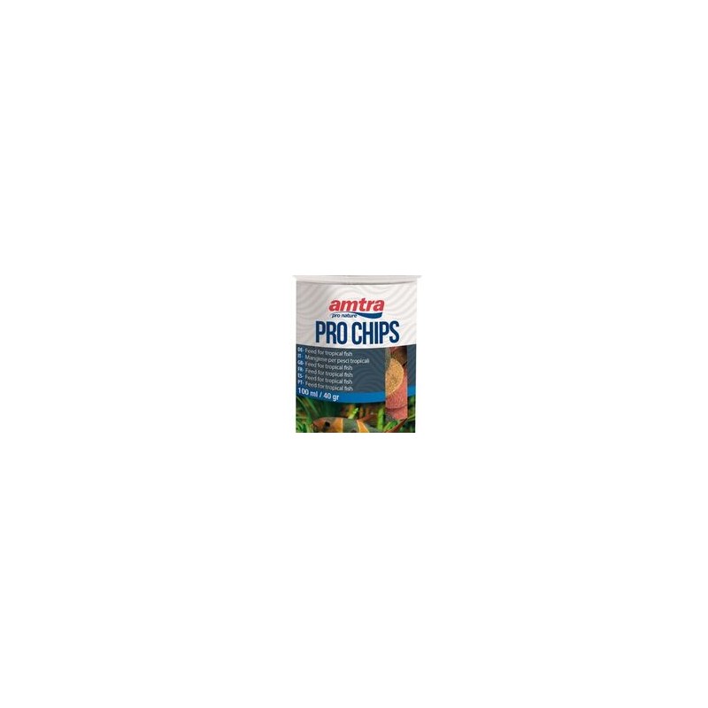 AMTRA PRO CHIPS 100ml (peces fondo, camarones y crustaceos)