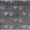 MANTA I LOVE PAWS 100x70cm D