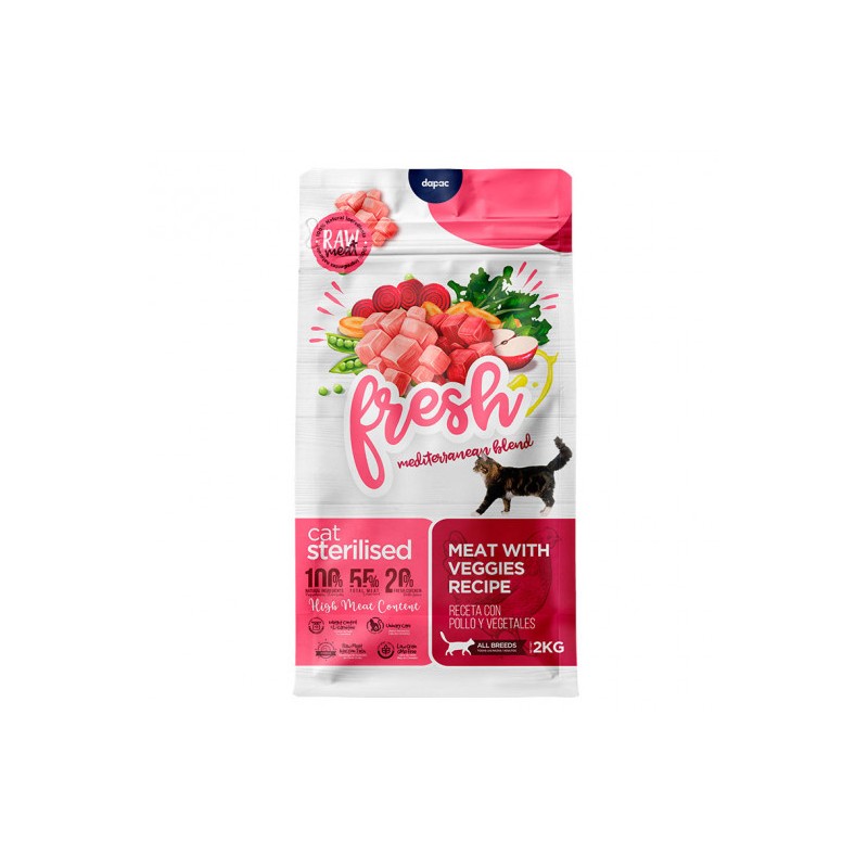 FRESH MED. GATOS ESTERILIZADOS 2 KG. (6uds./caja)