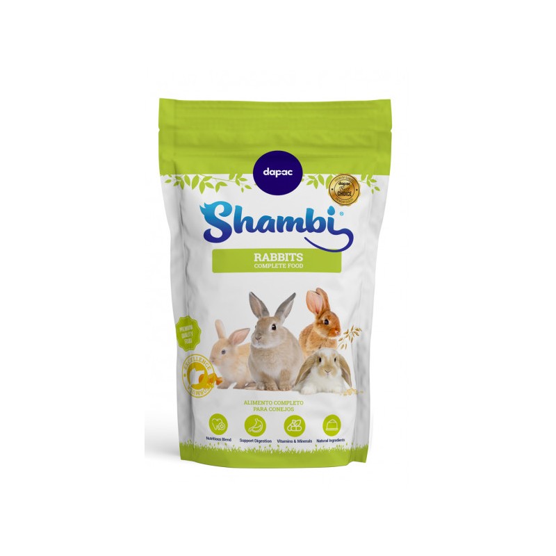 SHAMBI MENU EXTRA CONEJOS 3kg