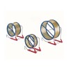 NOBBY Hamster Rueda  Metal/pl 20 cm