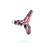 Dashi ESTRIPES3 RED & BLUE PETRAL M (20mmX64-97cm)