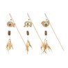 VARA ANIMALES MADERA CON CATNIP Y PLUMA (UMV 3uds.)