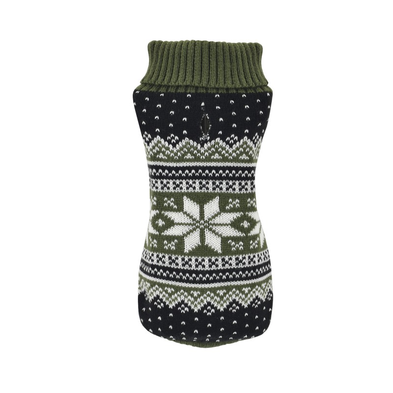 JERSEY PUNTO FLOR POLAR VERDE 45CM D