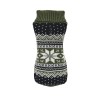 JERSEY PUNTO FLOR POLAR VERDE 45CM D