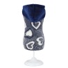 SUDADERA CON CAPUCHA NAVY BLUE 45CM D