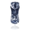 SUDADERA CON CAPUCHA BLUE ABSTRACT 45CM D