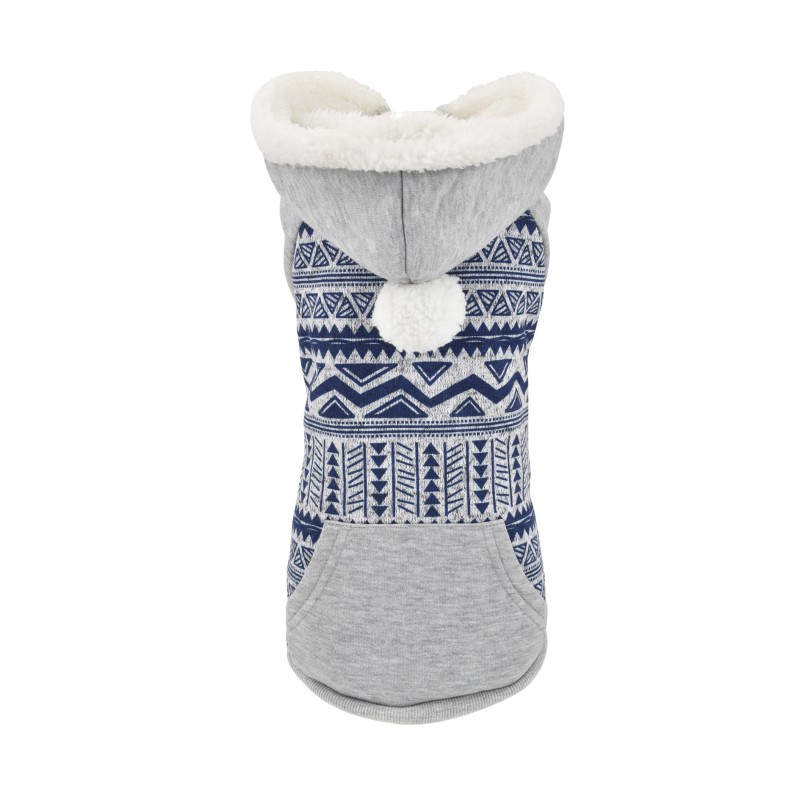 SUDADERA CAPUCHA+BORREGUITO LITHOS 25CM