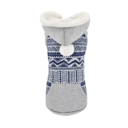 SUDADERA CAPUCHA+BORREGUITO LITHOS 50CM