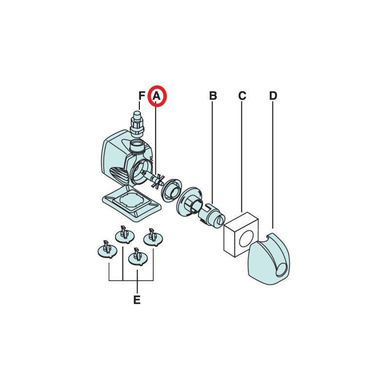 ROTOR BOMBA SELTZ 1200 D.