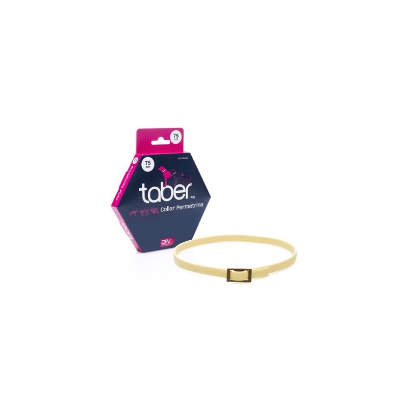 TABERDOG COLLAR PERMETRINA 75 CM (10uds/caja)