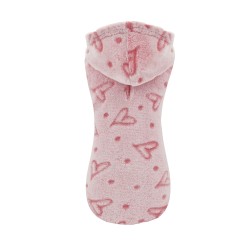 SUDADERA CAPUCHA AMOUR ROSA 30CM D