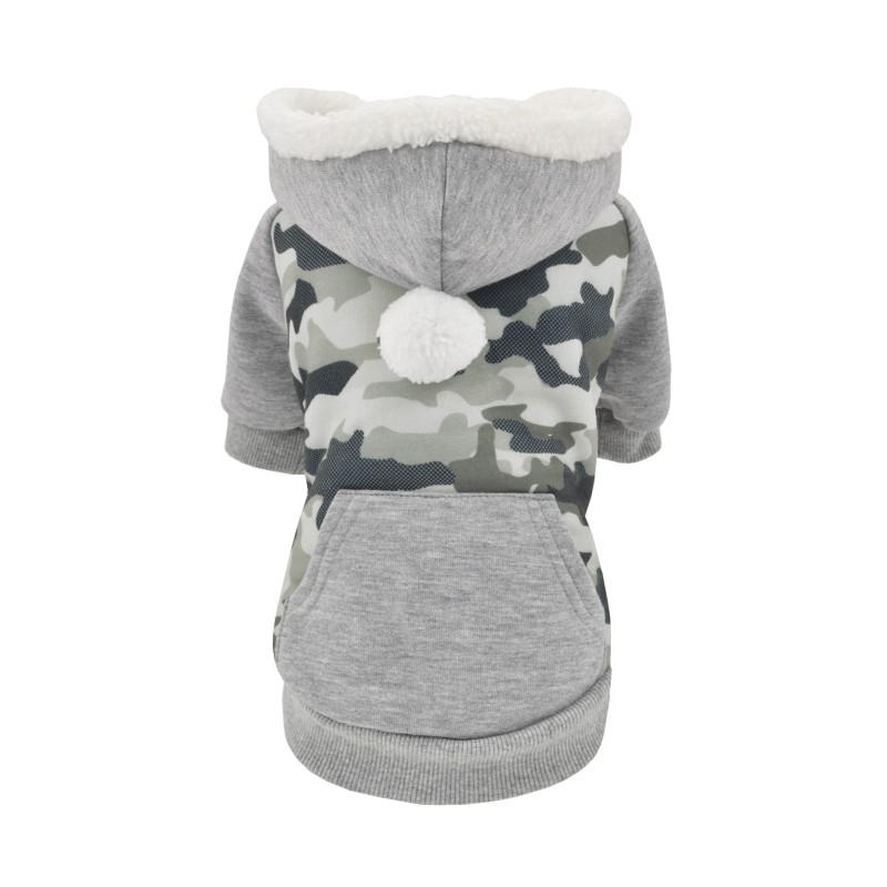 SUDADERA CAPUCHA CAMUFLAJE 60CM