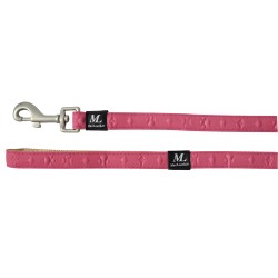 CORREA MAC LEATHER STAR FUCSIA 20mm x 120cm D