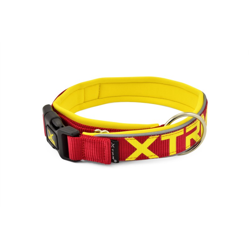COLLAR X-TRM NEON FLASH ROJO 20mmX35-45cm