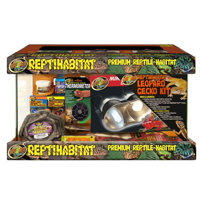 REPTIHABITAT LEOPARD GECKO KIT